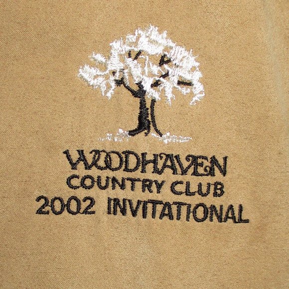Monterey Club Mens Sleeveless "Woodhaven C.C." Full Zip Golf Vest NWOT - XL - Picture 2 of 3